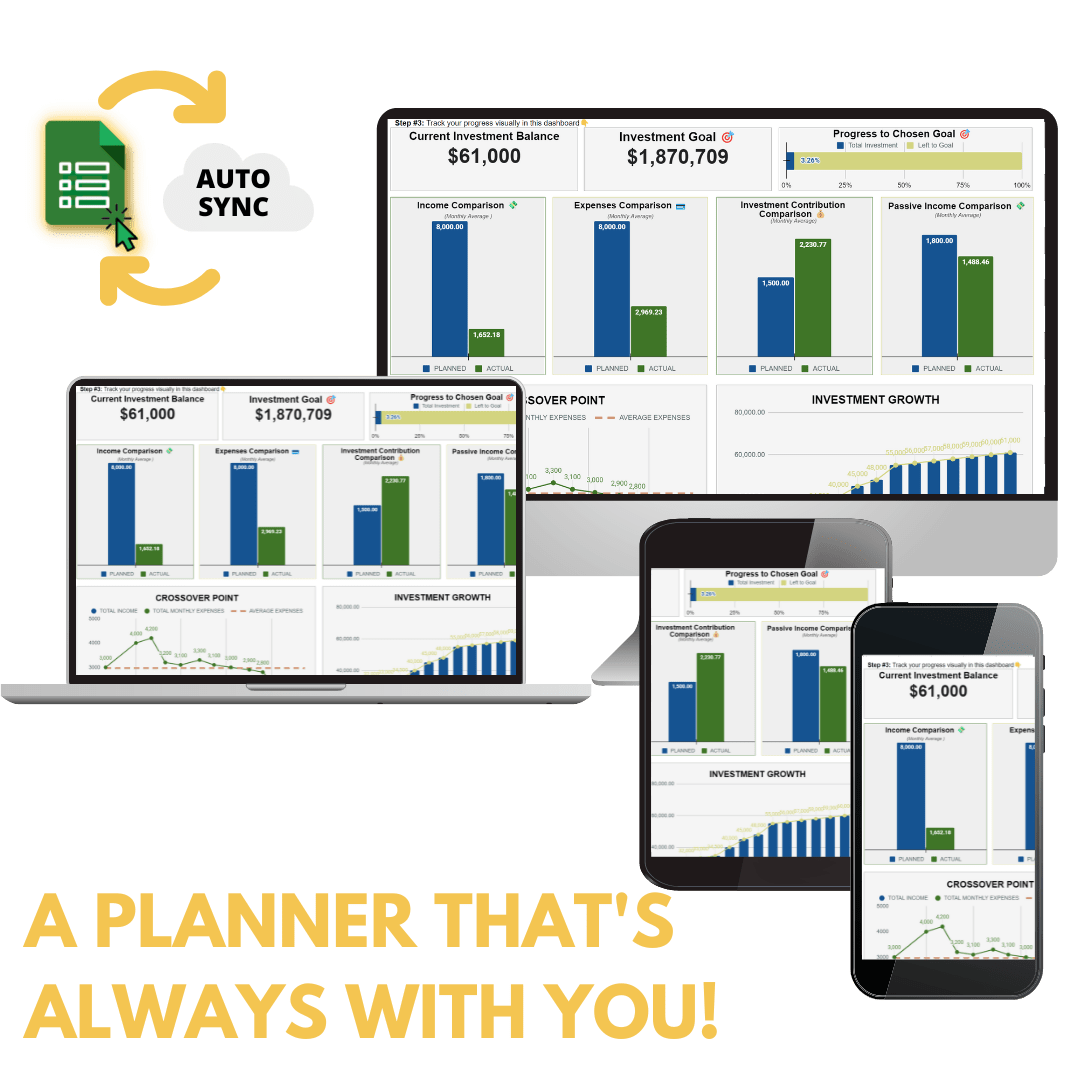 #1 Early Retirement Tracker & Dashboard - Early Retirement Plan