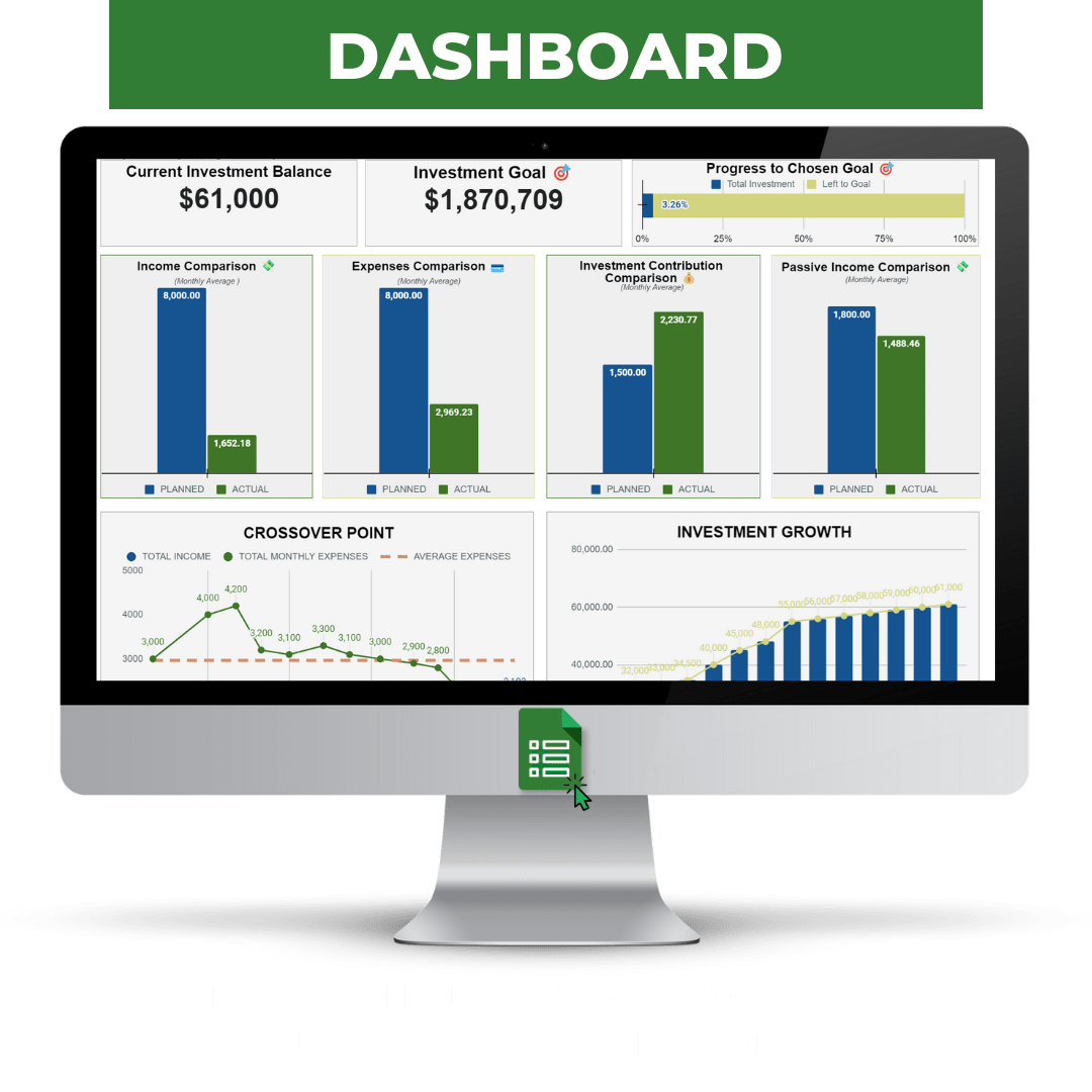 #1 Early Retirement Tracker & Dashboard - Early Retirement Plan