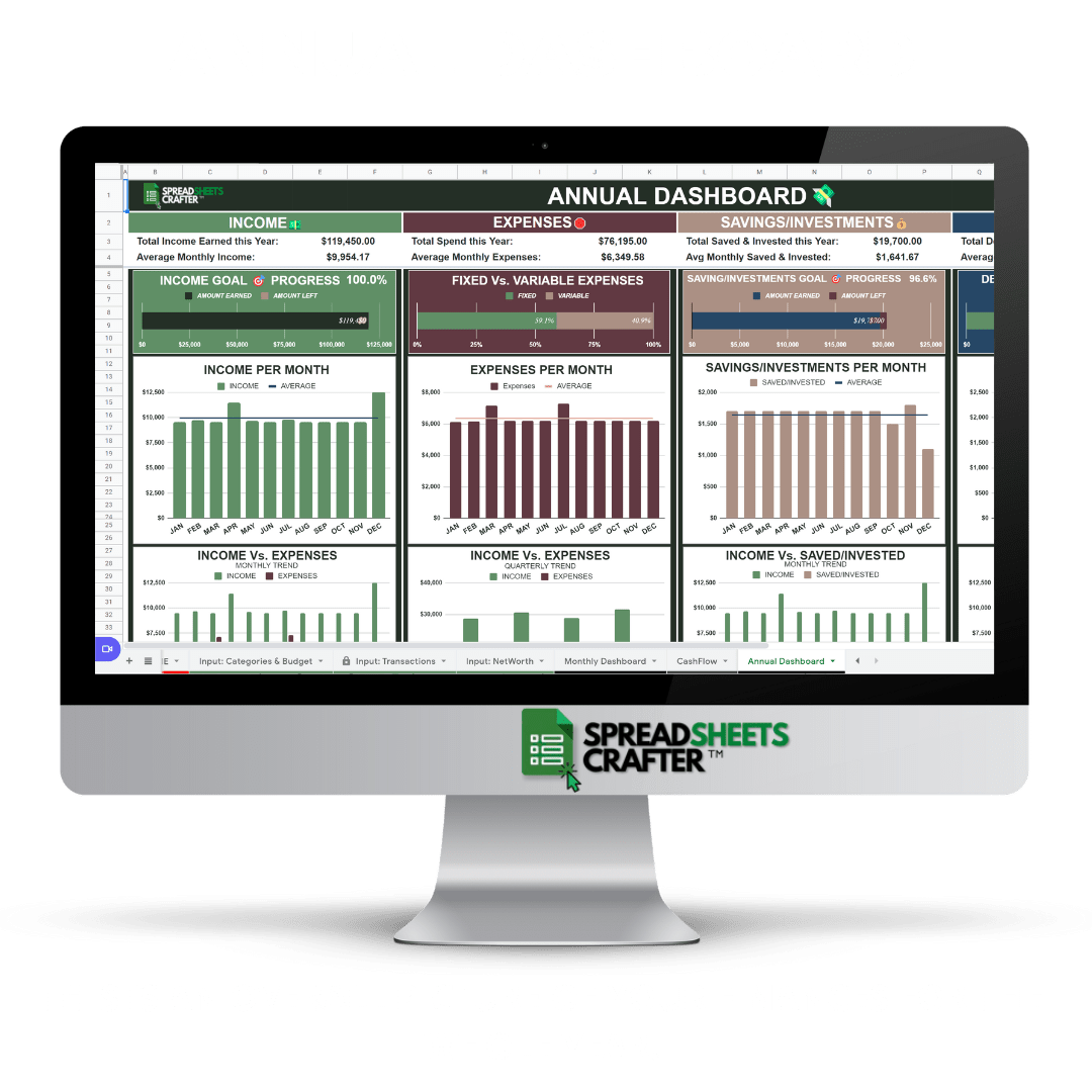 Personal Finance Personal Investment Tracker Instant Download Income Tracker Income Expense Tracker Google Spreadsheet Financial Dashboard Expense Tracker Expense Overview Expense Control Sheet Expense Bookkeeping bestseller 2022 Spreadsheet