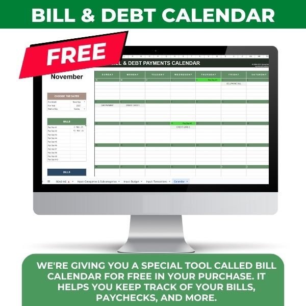 2026 Budget by Paycheck | Weekly | Bi - Weekly | Monthly - Spreadsheets Crafter - Excel and Google Sheets