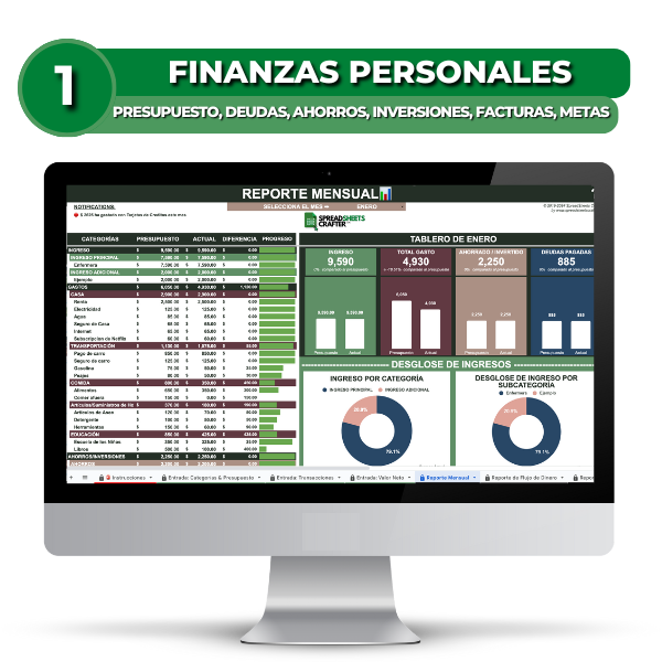 Mega Combo de Finanzas Personales