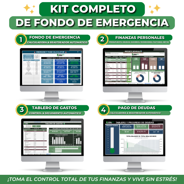 #1 Fondo de Emergencia - Calculadora y Rastreador Automático