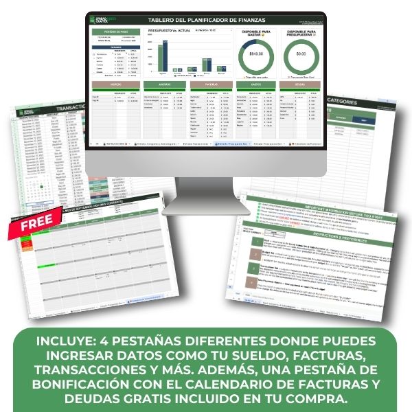 #1 Presupuesto por Sueldo | Semanal, Bi-Semanal o Mensual