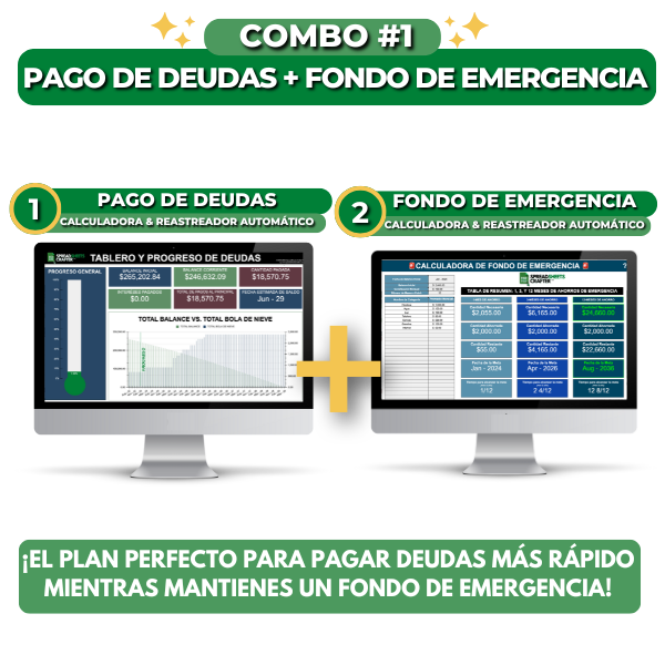 Combo: Pago de Deudas + Fondo de Emergencia