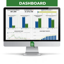 Load image into Gallery viewer, #1 Early Retirement Tracker &amp; Dashboard - Early Retirement Plan
