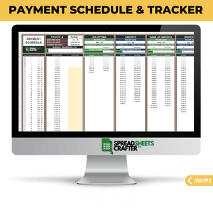 #1 Debt Payoff Calculator & Tracker - Reach a Debt-Free Lifestyle Faster than Ever with this Simple to Use Spreadsheet