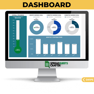 #1 Emergency Fund Calculator & Tracker - Be prepared for the Unexpected with this Easy to Use Spreadsheet